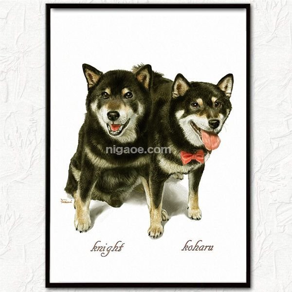 画像7: ペット似顔絵 手直し可能 送料185円 (7)