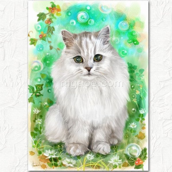 画像30: ペット似顔絵  リアルコース (30)