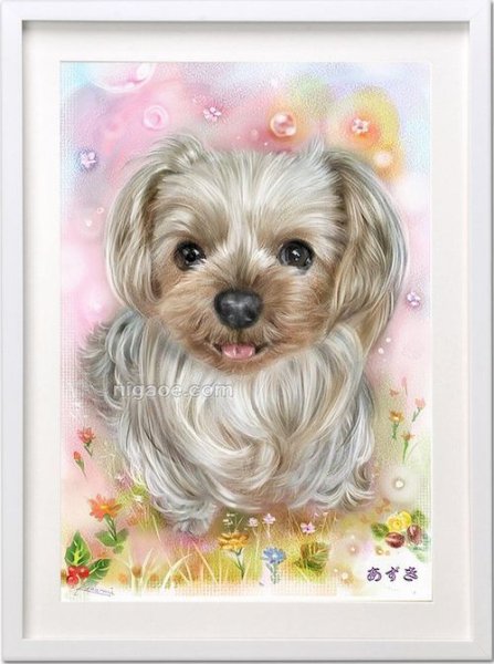 画像40: ペット似顔絵  リアルコース (40)