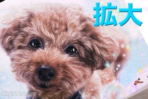 画像3: ペット似顔絵(キャンバスプリント) (3)