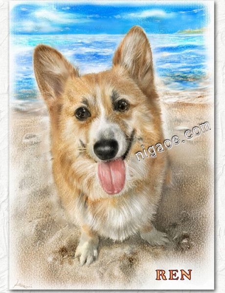 画像29: ペット似顔絵 安心チェックコース(手直し無料) (29)