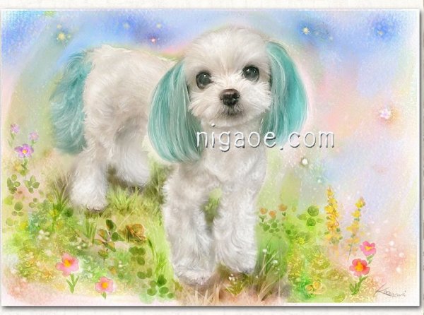 画像28: ペット似顔絵 安心チェックコース(手直し無料) (28)