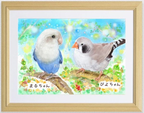 画像6: ペット似顔絵 安心チェックコース(手直し無料) (6)