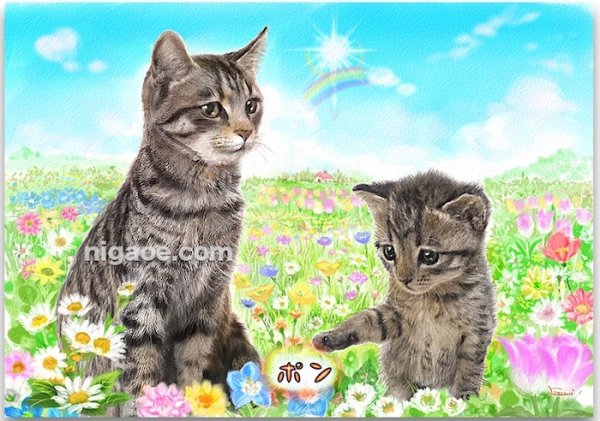 画像16: ペット似顔絵 安心チェックコース(手直し無料) (16)