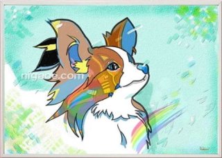 ペット似顔絵全商品 - ペット似顔絵の制作-似顔絵の家