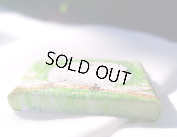 画像3: 「北海道在住のシマエナガさん、こんにちは 〜ミニキャンバス油彩画〜」 (3)