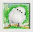 画像1: 「北海道在住のシマエナガさん、こんにちは 〜ミニキャンバス油彩画〜」 (1)