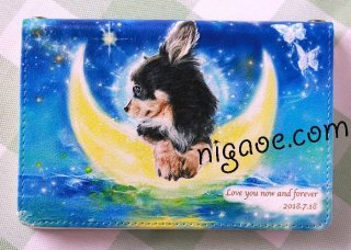 ペットちゃんの似顔絵で作るマルチケース