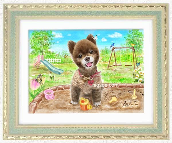 ペット　似顔絵　うちの子　グッズ　フォトフレーム　ウェルカムボード