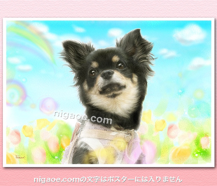 ✴️特別価格【原画】『トオボエ通り』（絵画 犬 チワワ